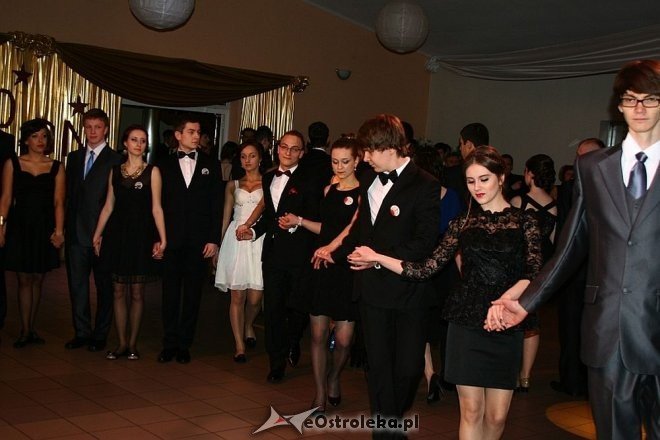 Studniówka w II LO w Ostrołęce [26.01.2013] - zdjęcie #145 - eOstroleka.pl