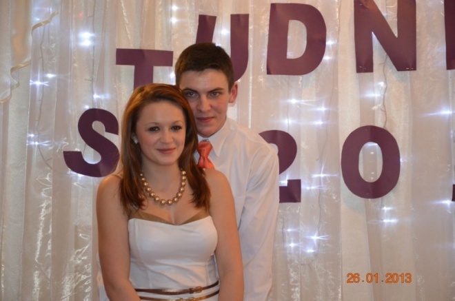 Studniówka w Zespole Szkół Powiatowych w Kadzidle [26.01.2013] - zdjęcie #27 - eOstroleka.pl