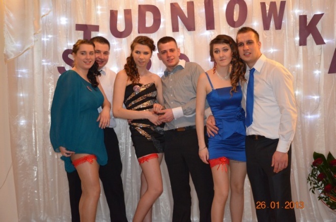 Studniówka w Zespole Szkół Powiatowych w Kadzidle [26.01.2013] - zdjęcie #15 - eOstroleka.pl