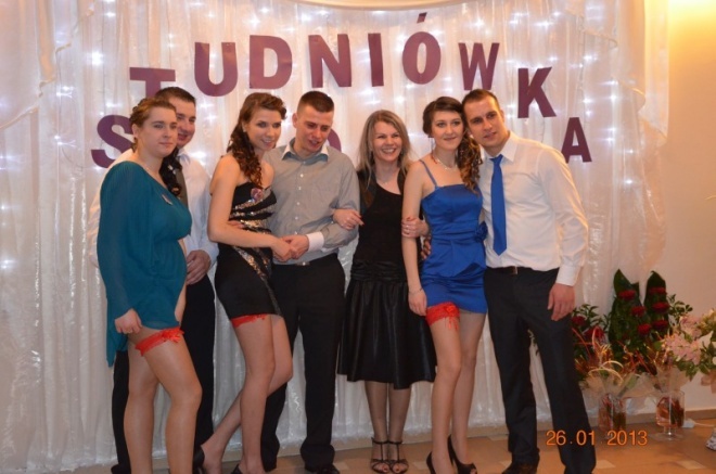 Studniówka w Zespole Szkół Powiatowych w Kadzidle [26.01.2013] - zdjęcie #14 - eOstroleka.pl