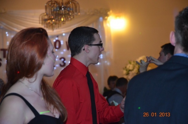 Studniówka w Zespole Szkół Powiatowych w Kadzidle [26.01.2013] - zdjęcie #40 - eOstroleka.pl