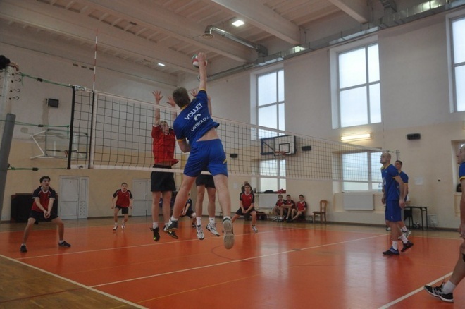 IV liga: SPS Volley Ostrołęka - Macovia Maków Mazowiecki (03.02.2013) - zdjęcie #11 - eOstroleka.pl