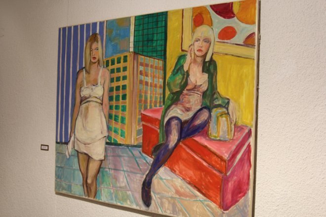 Wystawa obrazów Wojciecha Danisa w Galerii Ostrołęka [8 II 2013] - zdjęcie #21 - eOstroleka.pl