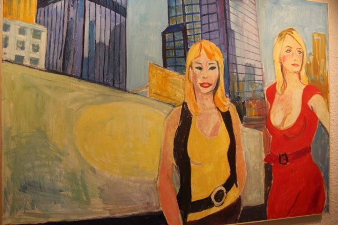 Wystawa obrazów Wojciecha Danisa w Galerii Ostrołęka [8 II 2013] - zdjęcie #19 - eOstroleka.pl