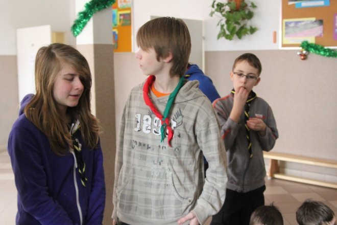 Zimowsko zuchów OSDS Szaniec w Laskowscu [9 II 2013] - zdjęcie #4 - eOstroleka.pl