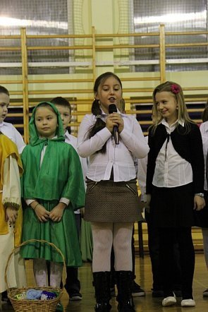 Wieczorek artystyczny w Szkole Podstawowej nr 6 [21 II 2013] - zdjęcie #22 - eOstroleka.pl