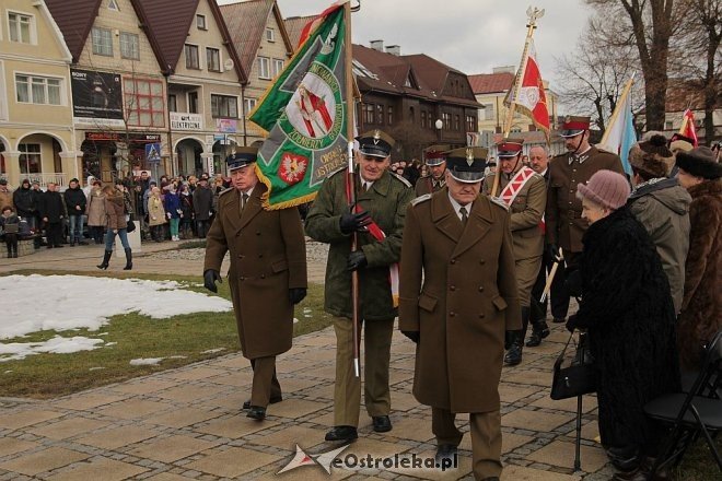 Miejskie Obchody Dnia Żołnierzy Wyklętych [01.03.2013] - zdjęcie #79 - eOstroleka.pl