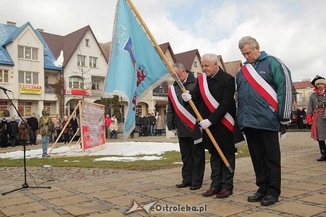 Miejskie Obchody Dnia Żołnierzy Wyklętych [01.03.2013] - zdjęcie #15 - eOstroleka.pl