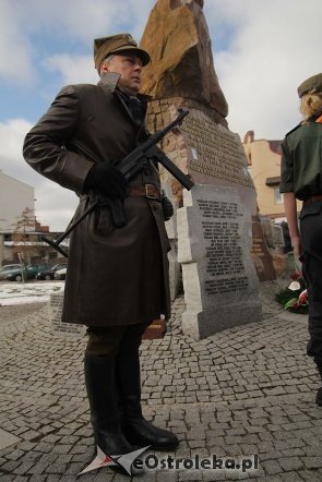Miejskie Obchody Dnia Żołnierzy Wyklętych [01.03.2013] - zdjęcie #19 - eOstroleka.pl