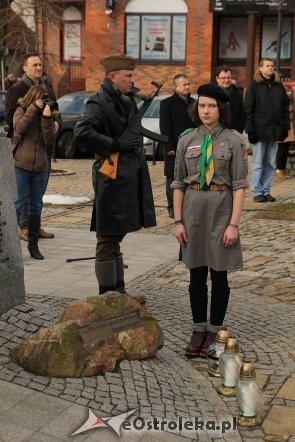 Miejskie Obchody Dnia Żołnierzy Wyklętych [01.03.2013] - zdjęcie #20 - eOstroleka.pl