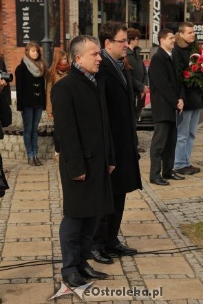 Miejskie Obchody Dnia Żołnierzy Wyklętych [01.03.2013] - zdjęcie #23 - eOstroleka.pl