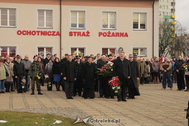 Miejskie Obchody Dnia Żołnierzy Wyklętych [01.03.2013] - zdjęcie #24 - eOstroleka.pl