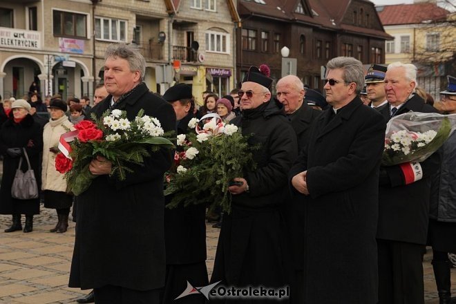 Miejskie Obchody Dnia Żołnierzy Wyklętych [01.03.2013] - zdjęcie #31 - eOstroleka.pl