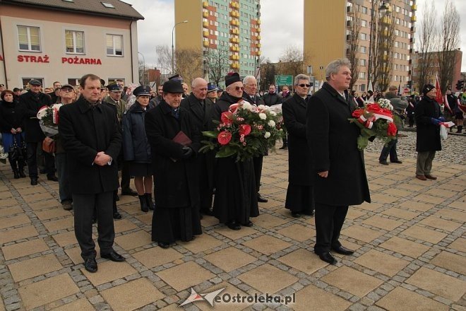 Miejskie Obchody Dnia Żołnierzy Wyklętych [01.03.2013] - zdjęcie #32 - eOstroleka.pl