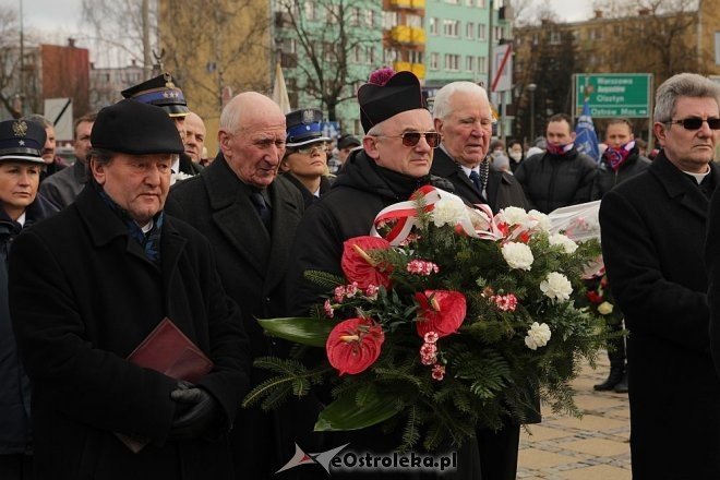 Miejskie Obchody Dnia Żołnierzy Wyklętych [01.03.2013] - zdjęcie #34 - eOstroleka.pl