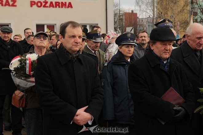 Miejskie Obchody Dnia Żołnierzy Wyklętych [01.03.2013] - zdjęcie #35 - eOstroleka.pl