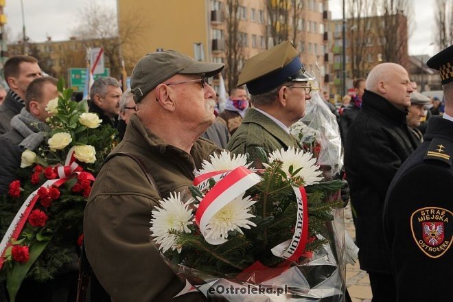 Miejskie Obchody Dnia Żołnierzy Wyklętych [01.03.2013] - zdjęcie #37 - eOstroleka.pl