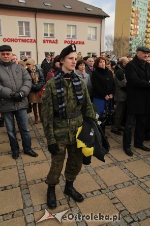 Miejskie Obchody Dnia Żołnierzy Wyklętych [01.03.2013] - zdjęcie #41 - eOstroleka.pl