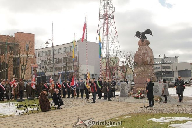 Miejskie Obchody Dnia Żołnierzy Wyklętych [01.03.2013] - zdjęcie #47 - eOstroleka.pl