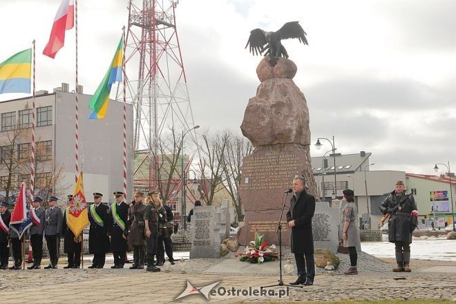 Miejskie Obchody Dnia Żołnierzy Wyklętych [01.03.2013] - zdjęcie #48 - eOstroleka.pl