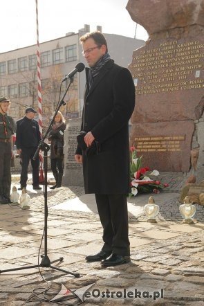 Miejskie Obchody Dnia Żołnierzy Wyklętych [01.03.2013] - zdjęcie #57 - eOstroleka.pl