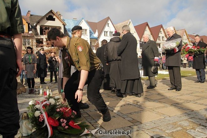 Miejskie Obchody Dnia Żołnierzy Wyklętych [01.03.2013] - zdjęcie #60 - eOstroleka.pl