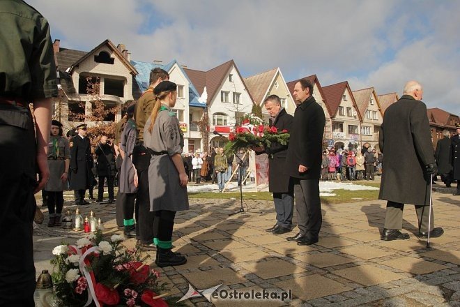 Miejskie Obchody Dnia Żołnierzy Wyklętych [01.03.2013] - zdjęcie #62 - eOstroleka.pl