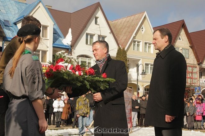 Miejskie Obchody Dnia Żołnierzy Wyklętych [01.03.2013] - zdjęcie #63 - eOstroleka.pl