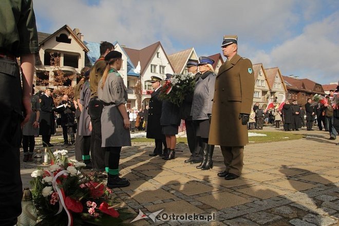 Miejskie Obchody Dnia Żołnierzy Wyklętych [01.03.2013] - zdjęcie #28 - eOstroleka.pl