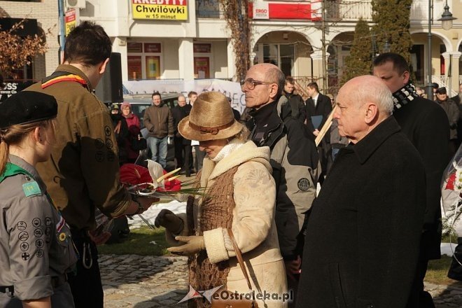 Miejskie Obchody Dnia Żołnierzy Wyklętych [01.03.2013] - zdjęcie #73 - eOstroleka.pl