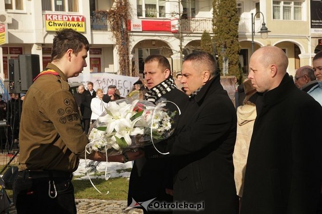 Miejskie Obchody Dnia Żołnierzy Wyklętych [01.03.2013] - zdjęcie #74 - eOstroleka.pl