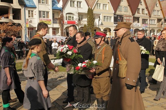 Miejskie Obchody Dnia Żołnierzy Wyklętych [01.03.2013] - zdjęcie #15 - eOstroleka.pl