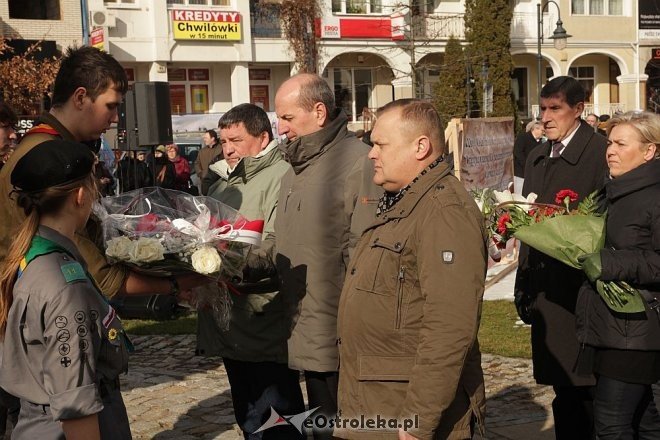 Miejskie Obchody Dnia Żołnierzy Wyklętych [01.03.2013] - zdjęcie #79 - eOstroleka.pl