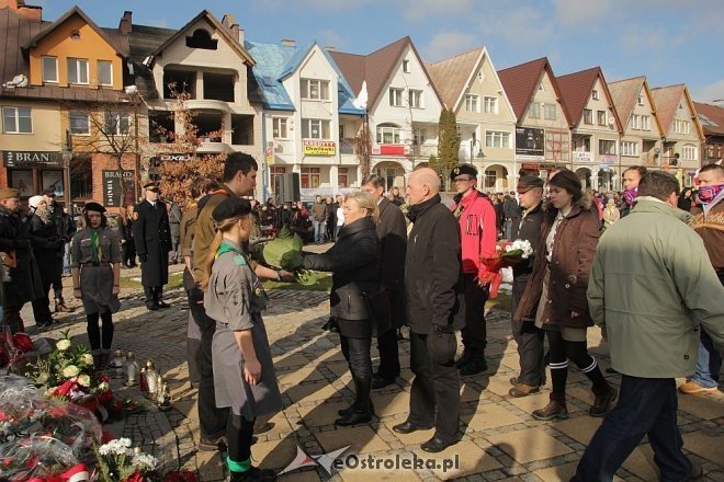 Miejskie Obchody Dnia Żołnierzy Wyklętych [01.03.2013] - zdjęcie #80 - eOstroleka.pl