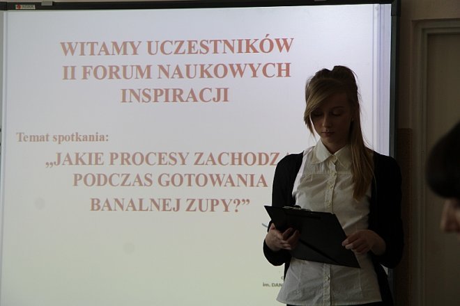 II forum naukowych inspiracji w Gimnazjum nr 2 [4 III 2013] - zdjęcie #3 - eOstroleka.pl