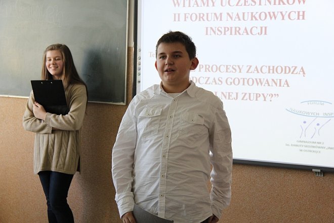 II forum naukowych inspiracji w Gimnazjum nr 2 [4 III 2013] - zdjęcie #6 - eOstroleka.pl