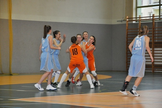 Tęcza Ostrołęka - MUKS Płock (08.03.2013) - zdjęcie #19 - eOstroleka.pl