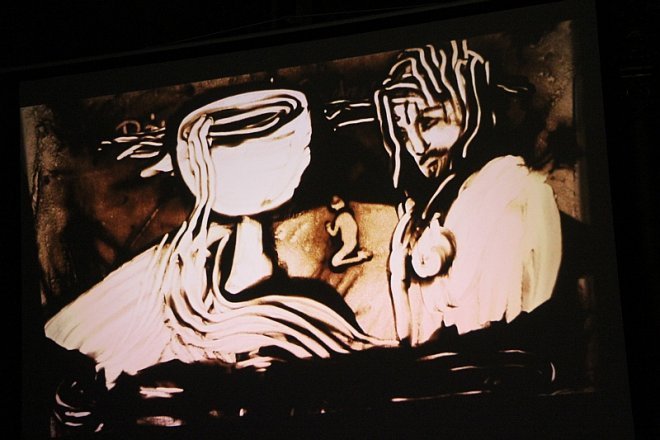 Niesamowite Misterium Męki Pańskiej w Farze [11 III 2013] - zdjęcie #16 - eOstroleka.pl