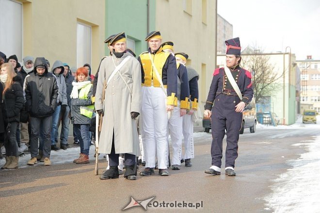Marsz upamiętniający 150 rocznicę wybuchu Powstania Styczniowego [22.03.2013] - zdjęcie #42 - eOstroleka.pl