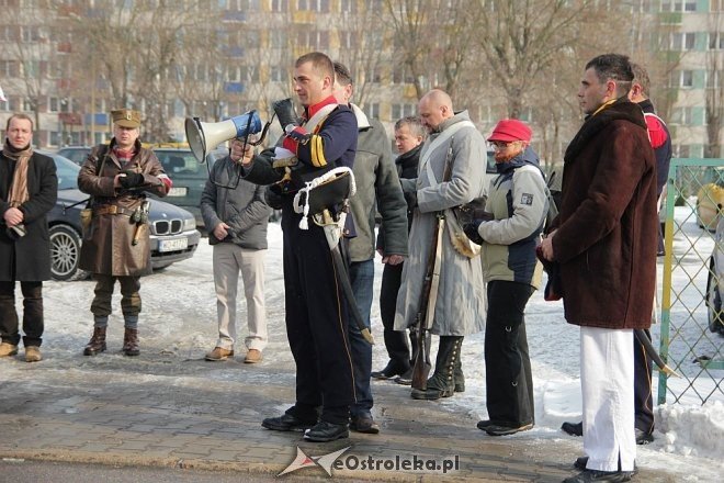 Marsz upamiętniający 150 rocznicę wybuchu Powstania Styczniowego [22.03.2013] - zdjęcie #39 - eOstroleka.pl