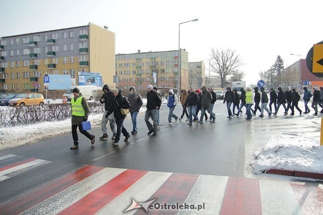 Marsz upamiętniający 150 rocznicę wybuchu Powstania Styczniowego [22.03.2013] - zdjęcie #35 - eOstroleka.pl