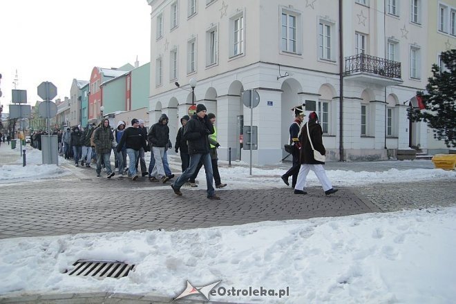 Marsz upamiętniający 150 rocznicę wybuchu Powstania Styczniowego [22.03.2013] - zdjęcie #11 - eOstroleka.pl