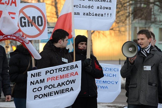 Wiosna bez Tuska protest przeciwko rządom PO [23.03.2013] - zdjęcie #12 - eOstroleka.pl