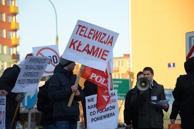 Wiosna bez Tuska protest przeciwko rządom PO [23.03.2013] - zdjęcie #9 - eOstroleka.pl