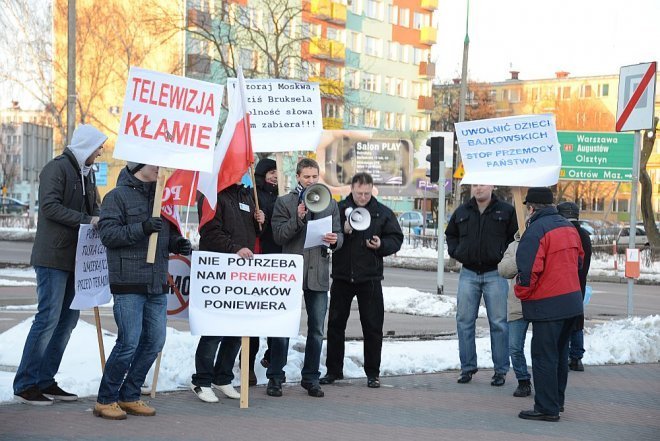 Wiosna bez Tuska protest przeciwko rządom PO [23.03.2013] - zdjęcie #25 - eOstroleka.pl