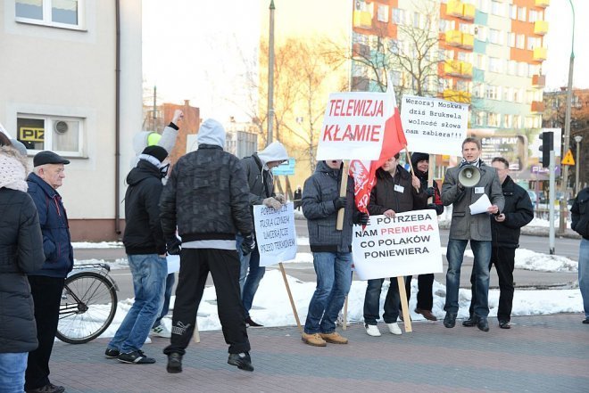 Wiosna bez Tuska protest przeciwko rządom PO [23.03.2013] - zdjęcie #1 - eOstroleka.pl