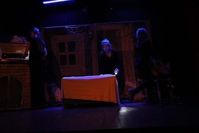 Poranek teatralny w klubie Oczko [25 III 2012] - zdjęcie #18 - eOstroleka.pl