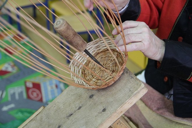 Warsztaty wikliniarskie w PM 1 [27.03.2013] - zdjęcie #3 - eOstroleka.pl