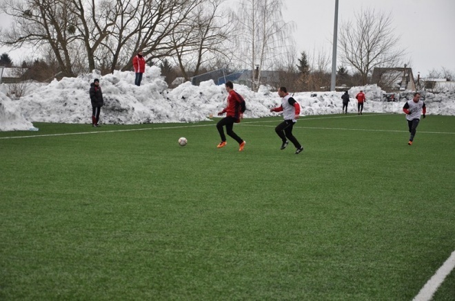 Sparing: Narew Ostrołęka - ŁKS Łomża (06.04.2013) - zdjęcie #29 - eOstroleka.pl