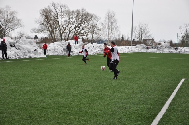 Sparing: Narew Ostrołęka - ŁKS Łomża (06.04.2013) - zdjęcie #26 - eOstroleka.pl